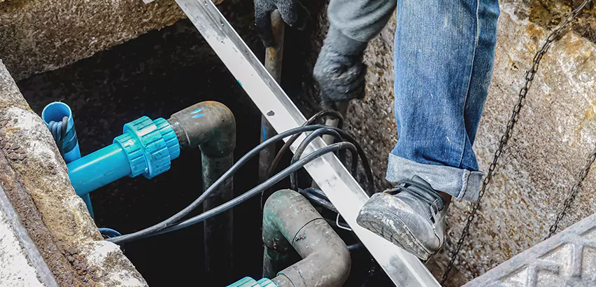 Zoeller Sewage Ejector Pump System in Pembroke